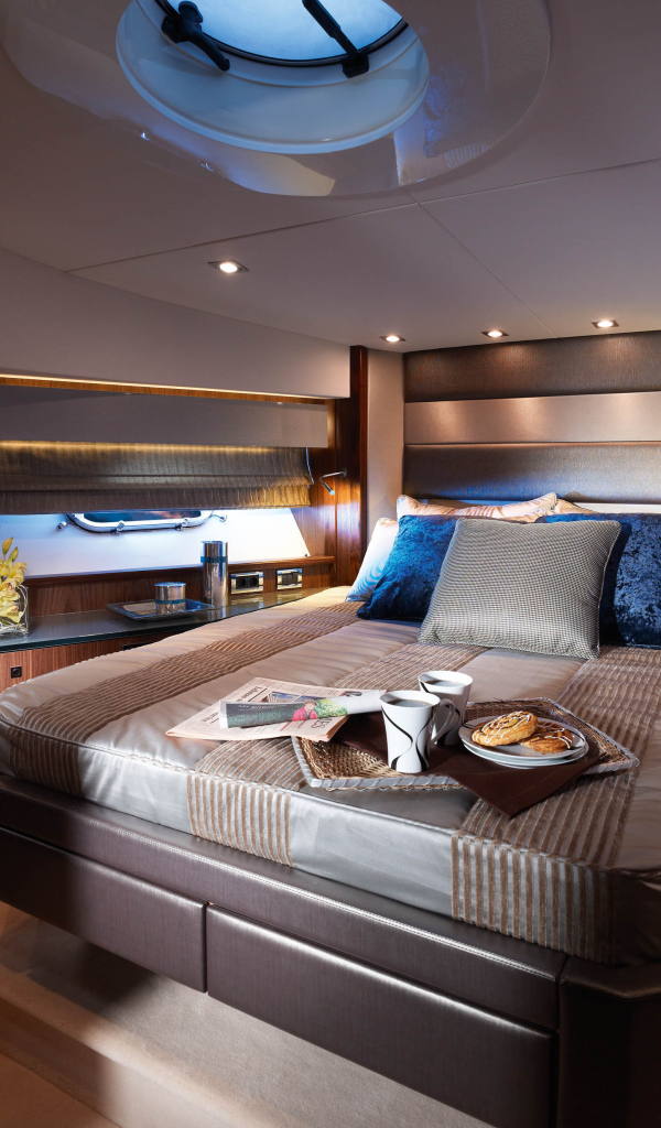 Стиль каюты на яхте