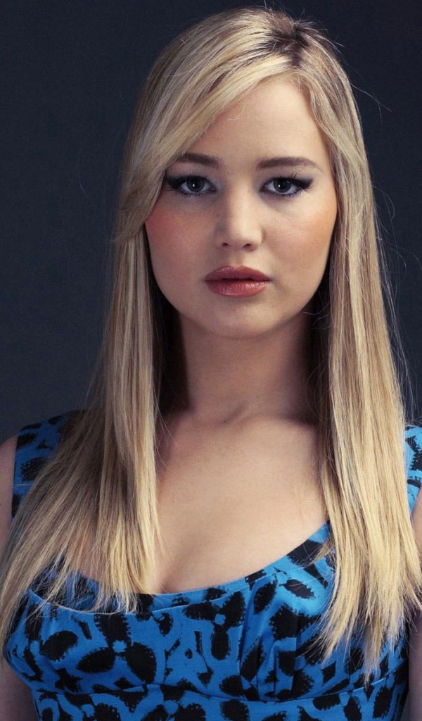 Блондинка актриса Дженифер Лоуренс