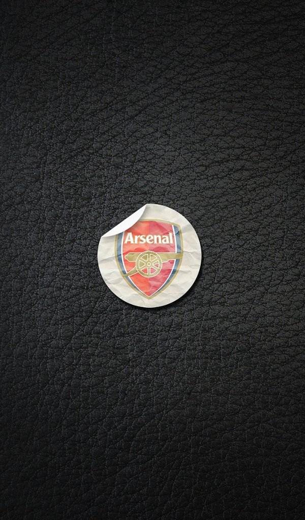 Клуб Арсенал, черный фон