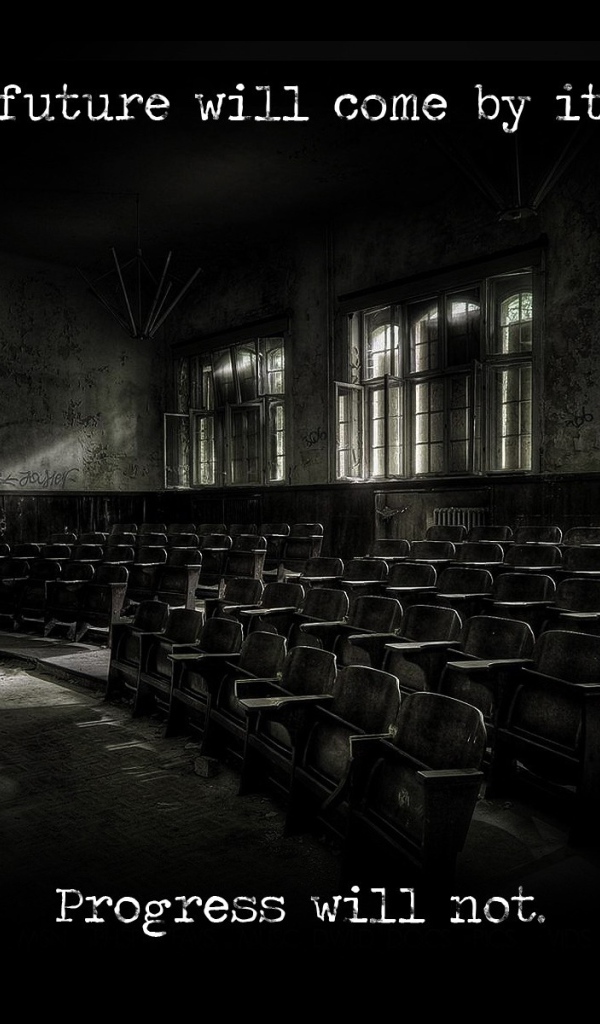 Будущее наступит само по себе, а прогресс - нет