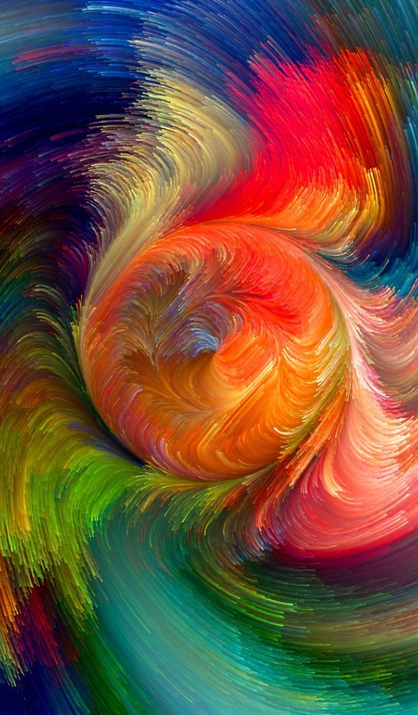 Абстрактный разноцветный рисунок  