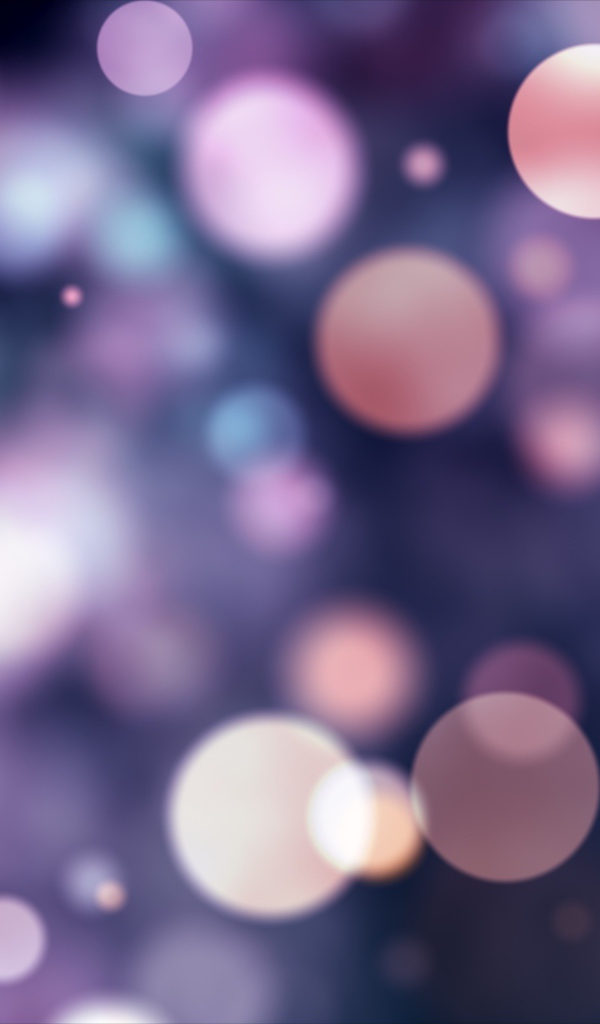 Абстрактные разноцветные круги  