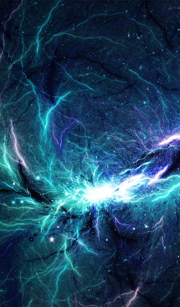 Абстрактная космическая туманность  