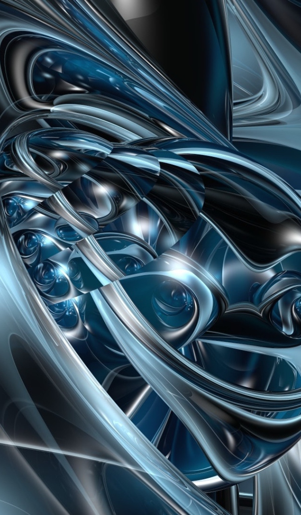 Красивая узорная абстракция