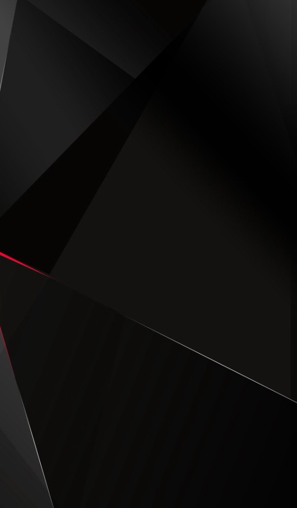 Черные треугольники 3D графика 