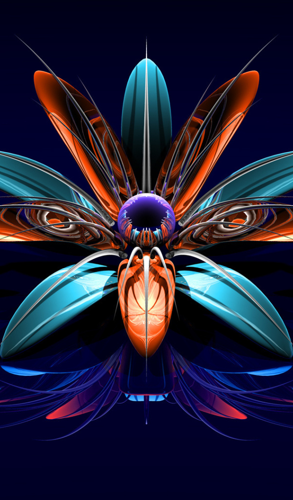 Фрактальные цветы