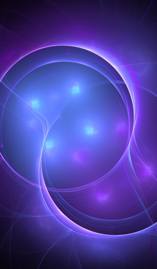 Сиреневые плазменные шары абстракция