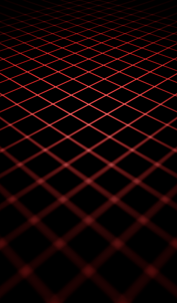 Красные линии на черном фоне 3д графика