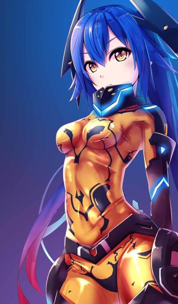 Девушка Quna аниме Фантастическая звезда онлайн 2   