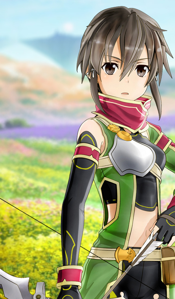 Персонаж Синон аниме  Sword Art Online II 