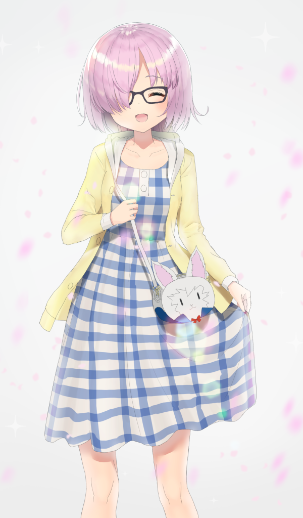 Девушка с кроликом аниме Судьба. Великая Кампания