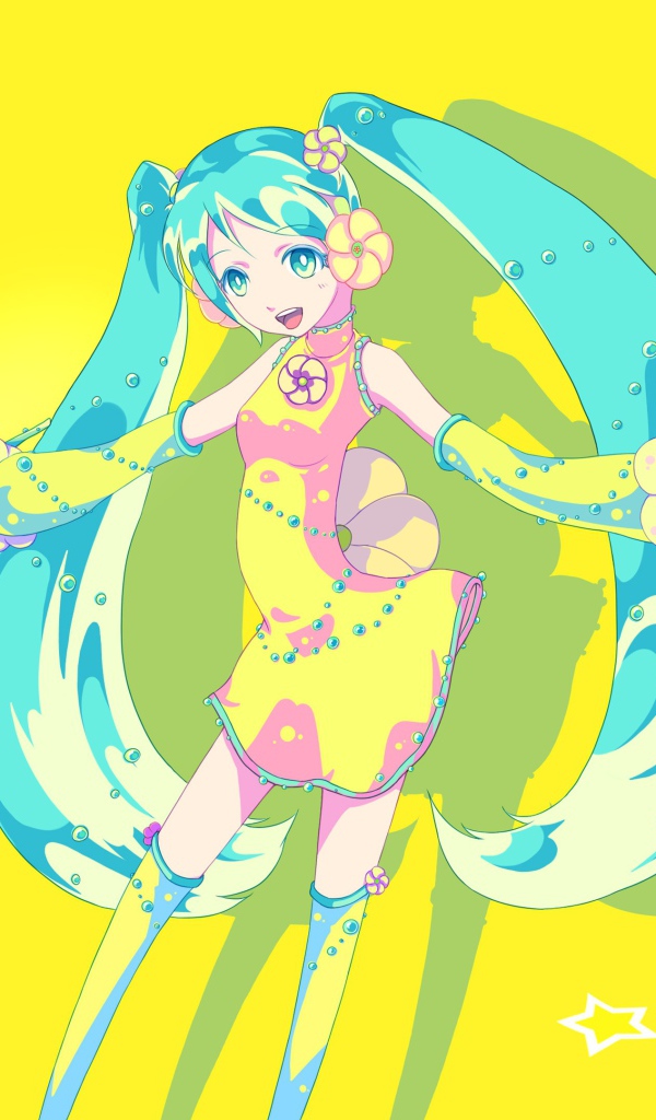 Мику Хатсуне персонаж аниме Вокалоид 