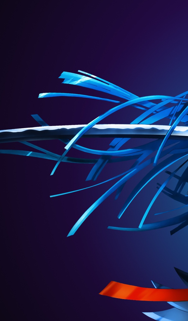 Кисара Тэндо с самурайским мечом аниме Черная пуля 