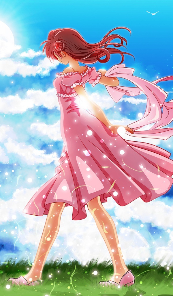 Девушка Марон Кусакабэ аниме Камикадзе Кайто Дзянну   