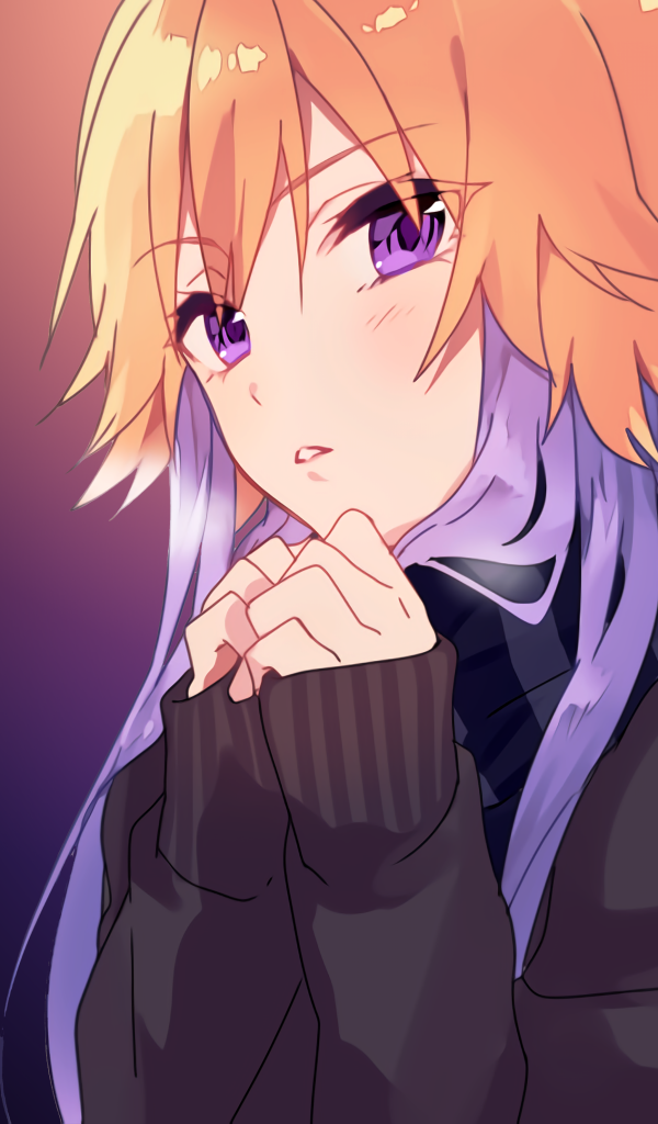 Рыжеволосая девушка Asuka Ninomiya аниме 