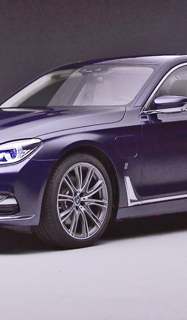 Фиолетовый BMW Individual 7 модель 2017 года