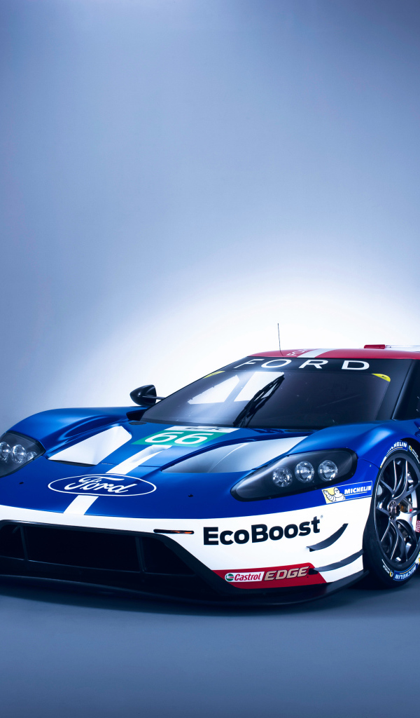 Спортивный гоночный автомобиль  Ford GT Le Mans 