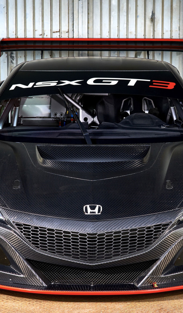 Car Honda NSX GT3, 2017 front view