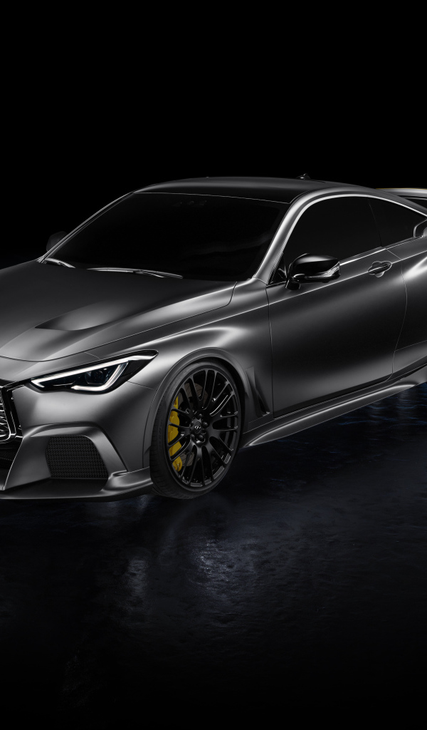 Стильный автомобиль  Infiniti Q60 Project Black S 2017 