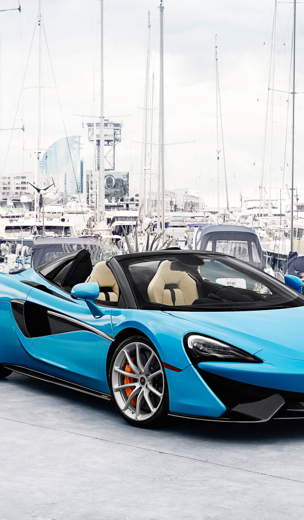 Спортивный автомобиль McLaren 570S Spider, 2018