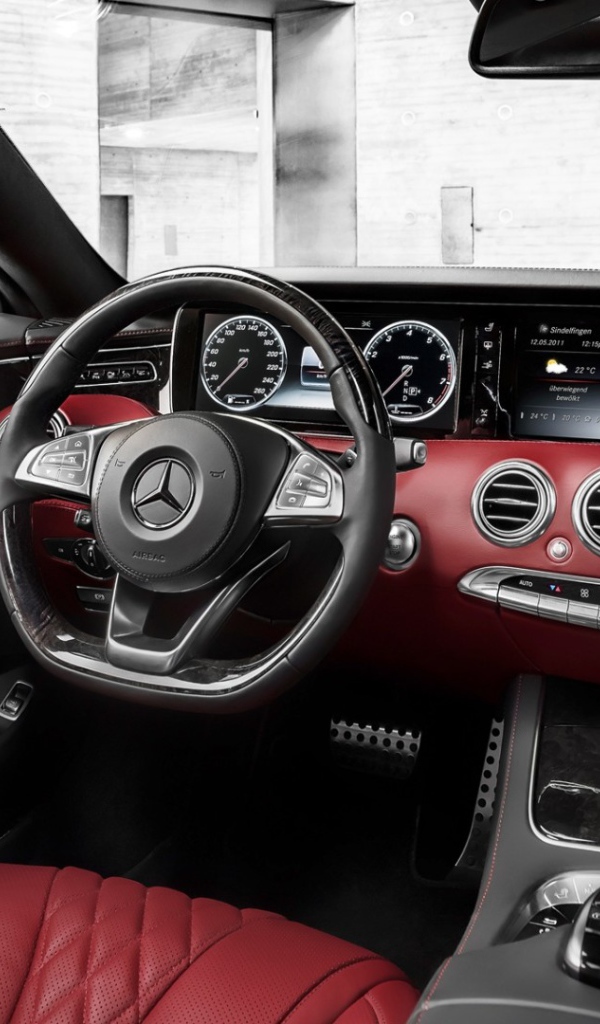 Кожаный салон Mercedes Benz S65 AMG Cabriolet 2017 