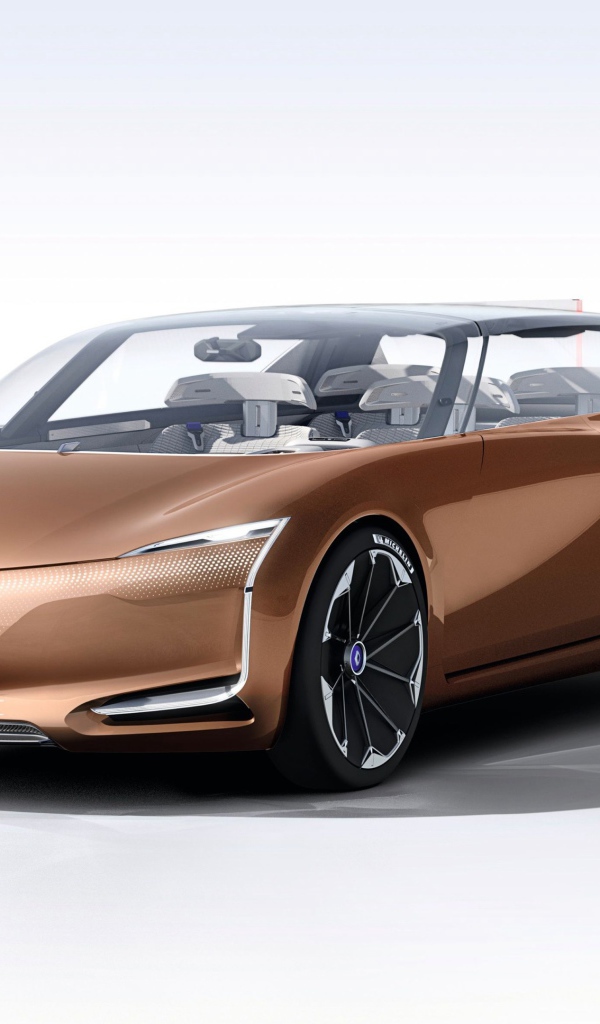 Коричневый автомобиль Renault Symbioz, 2017