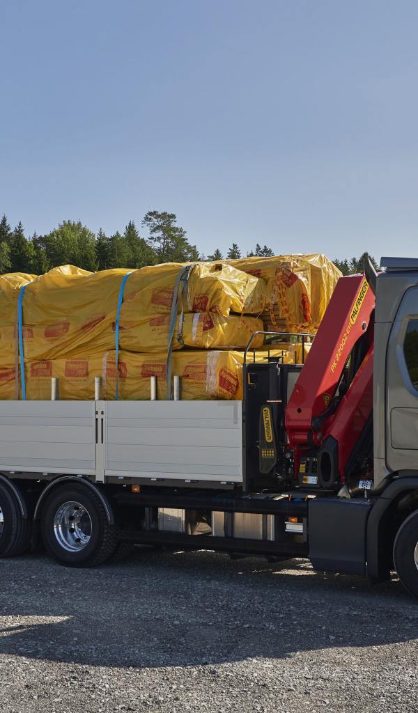 Груженый грузовик Scania  G 410, 2017