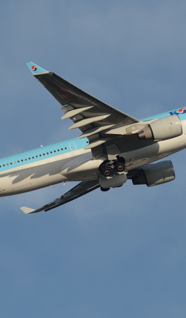 Самолет  Airbus A330 авиакомпании Korean Air 