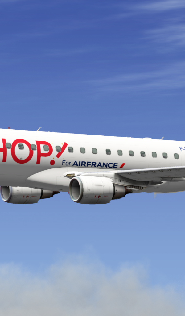 Embraer 170 французской региональной авиакомпании HOP 