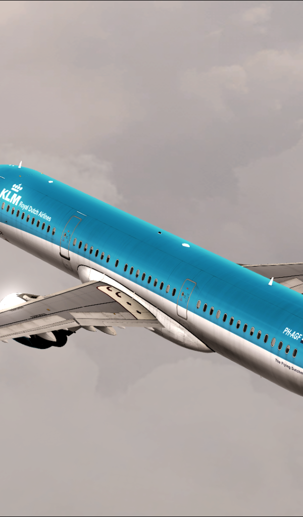 Пассажирский самолет Airbus A321-200 авиакомпании KLM