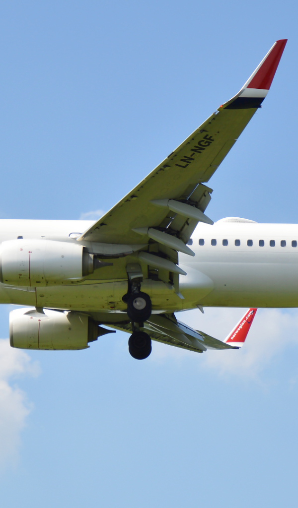 Самолет  Boeing 737 норвежской авиакомпании Norwegian Air Shuttle 