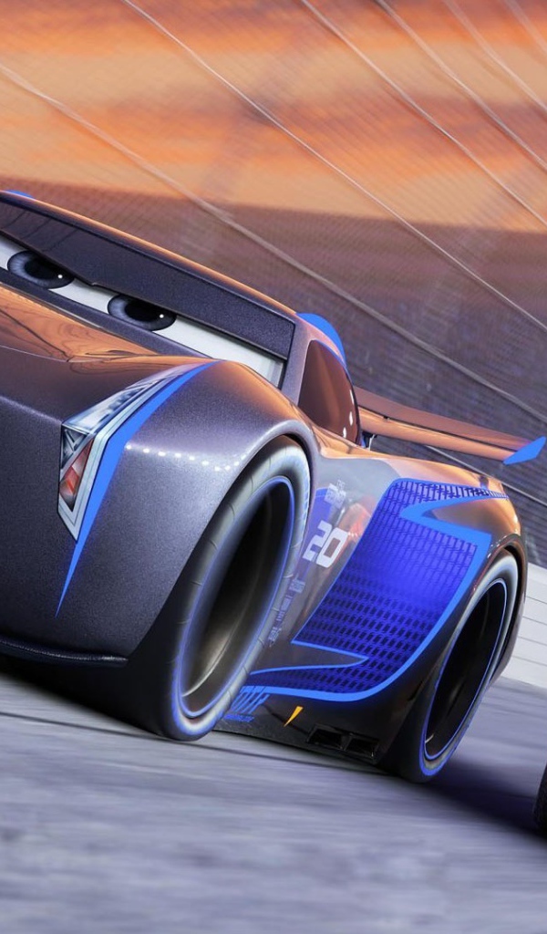 Машины Молния МакКуин и Джексон Шторм  Мультфильм Тачки 3  