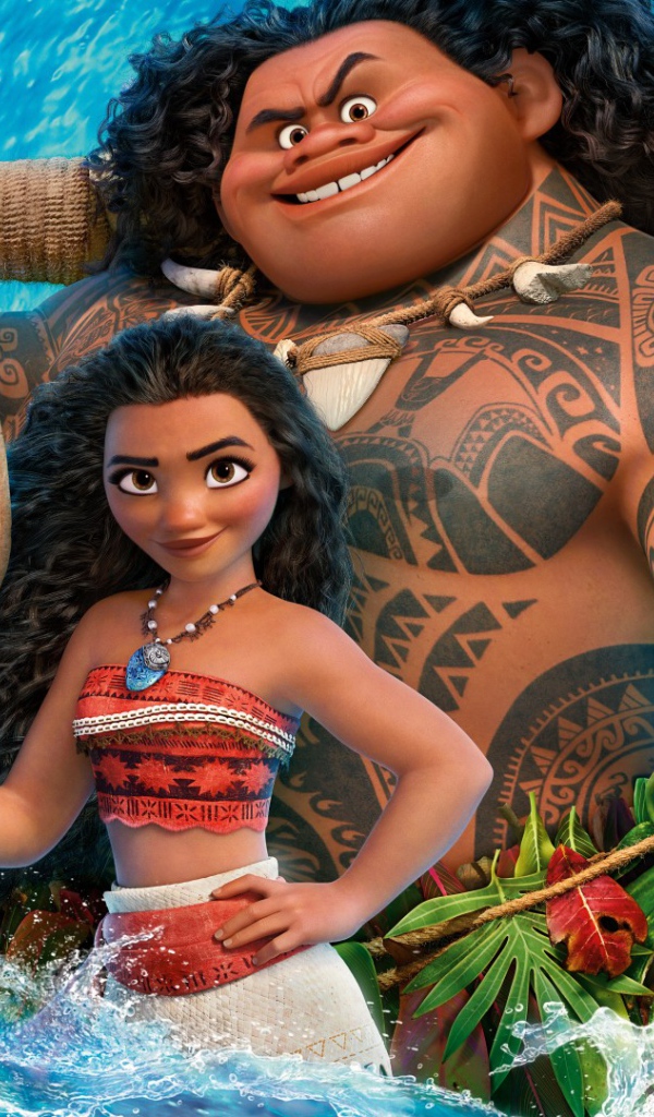Персонажи мультфильма Моана 