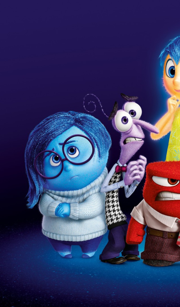 Главные персонажи эмоции мультфильм Головоломка 