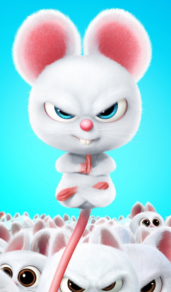 Белый крысенок Бадди мультфильм Реальная белка 2, 2017