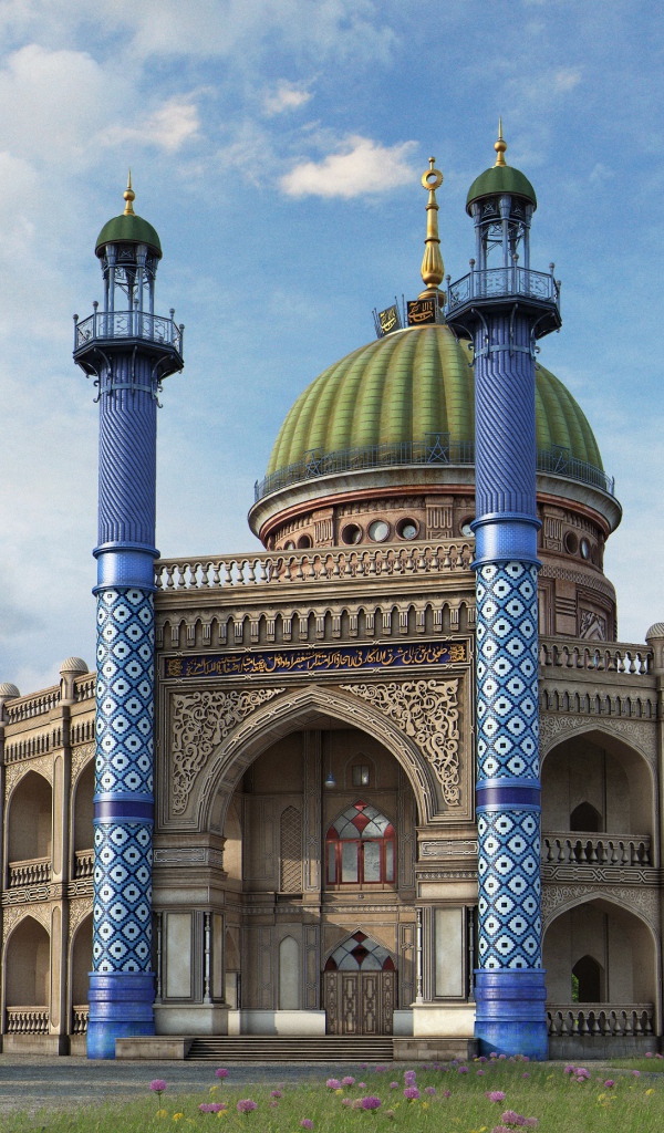 Храм Бахаи в Ашхабаде