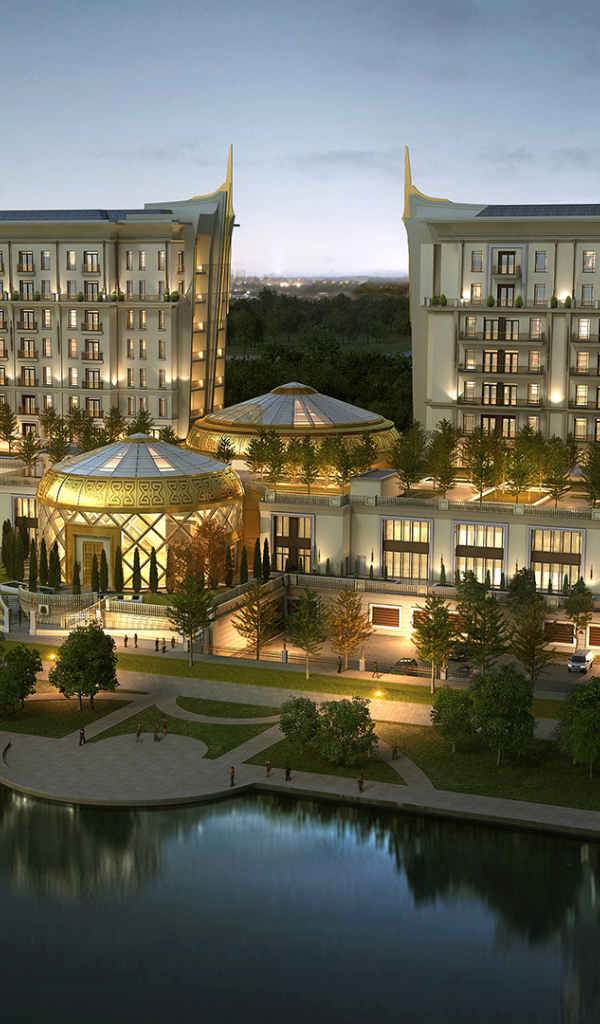 Красивый отель St. Regis город Астана 