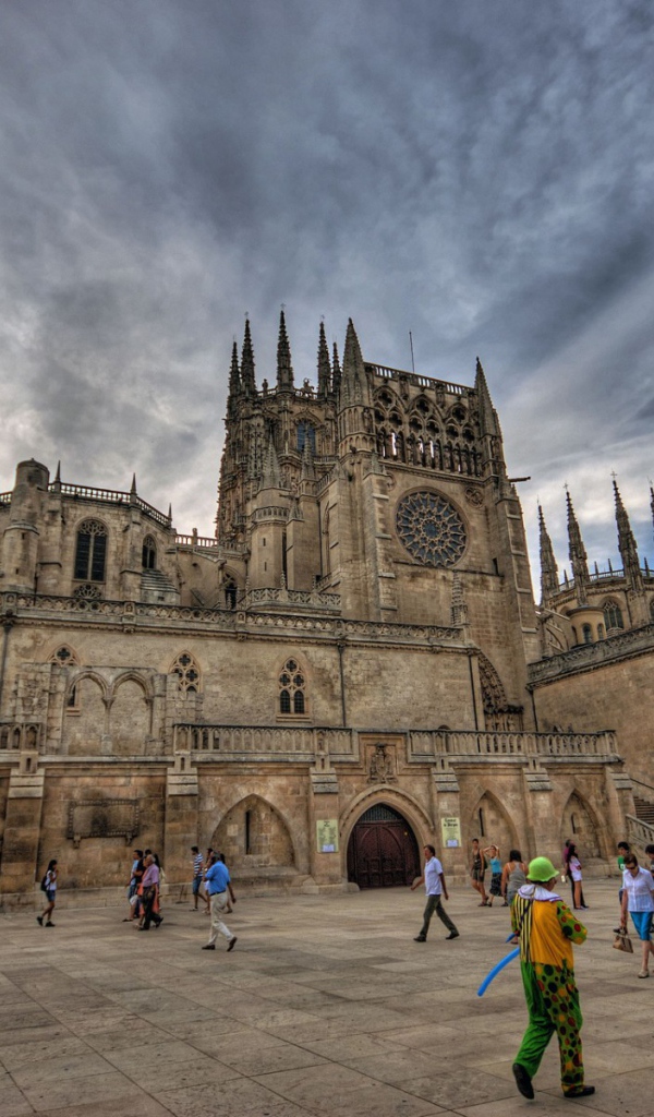 Кафедральный собор город Бургос 
