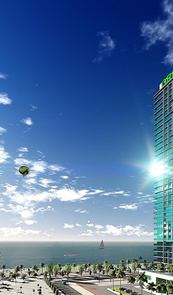 Самый высокий апарт-отель ORBI Beach Tower город Батуми 