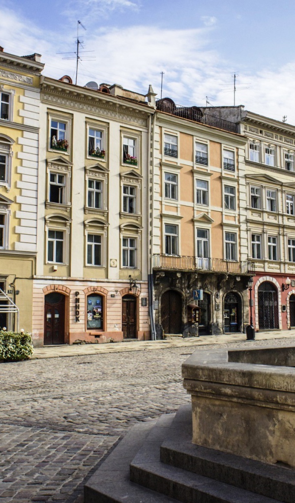 Центральная площадь Рынок город Львов 