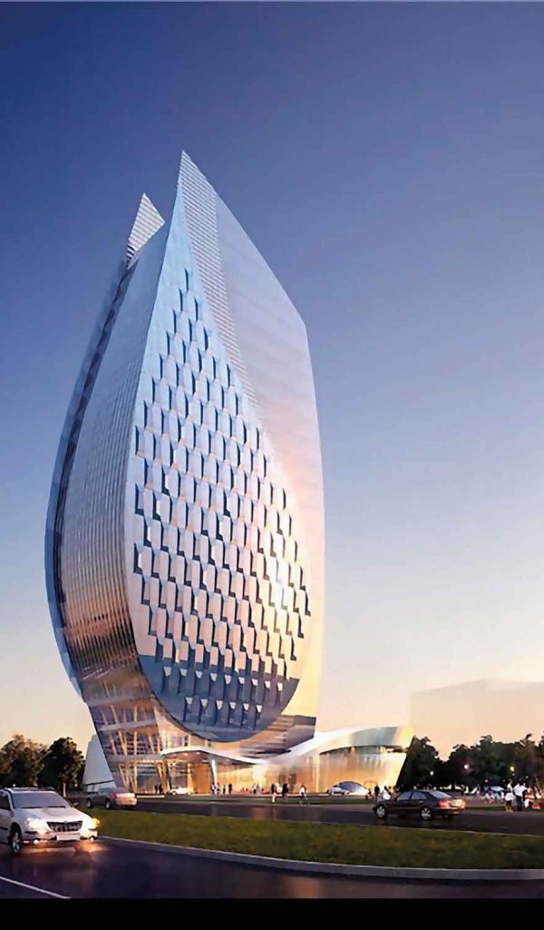 Высотное здание Azersu Office Tower Баку 