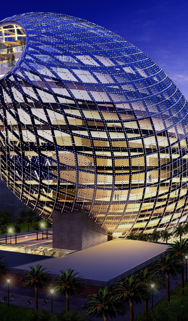 Ультрасовременное здание-яйцо Cybertecture Egg в Мумбае, Индия 