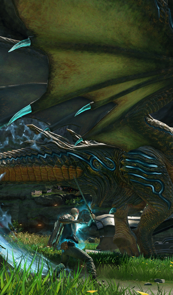 Битва дракона и людей игра Scalebound 2017 