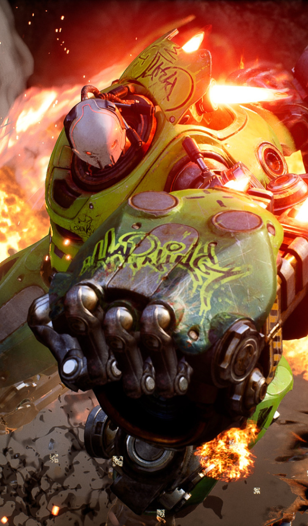 Кранч персонаж игры Paragon 2017  