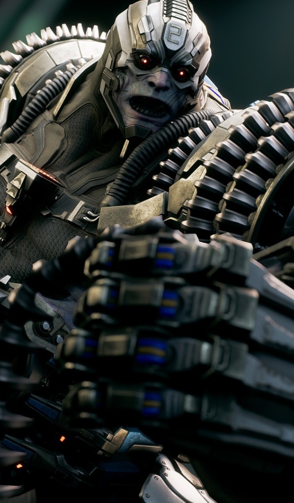 Киборг Риктор персонаж игры Paragon 2017 