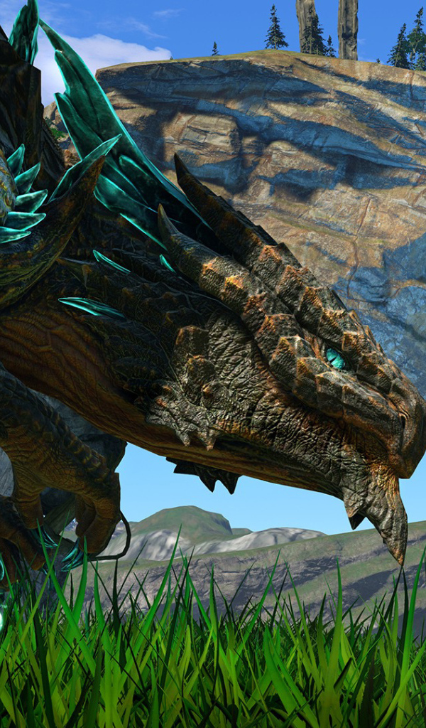 Дрю и дракон Тубан персонажи игры Scalebound 2017 