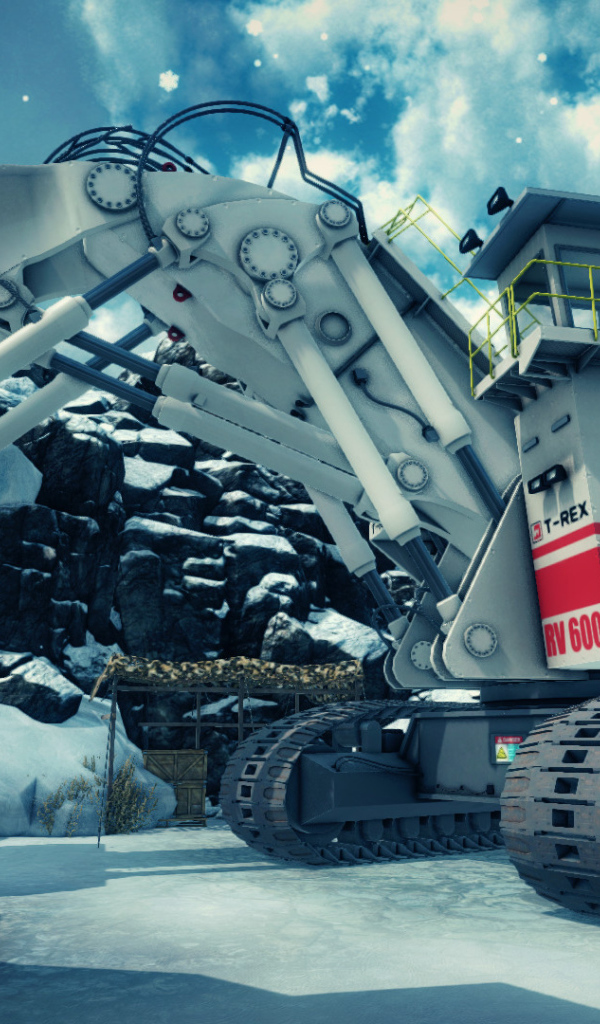 Гигантский экскаватор игра Giant Machines 2017 