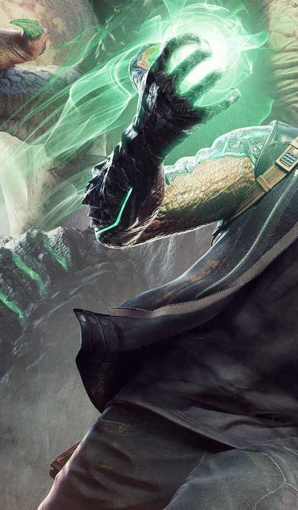 Парень Дрю персонаж игры Scalebound 2017 