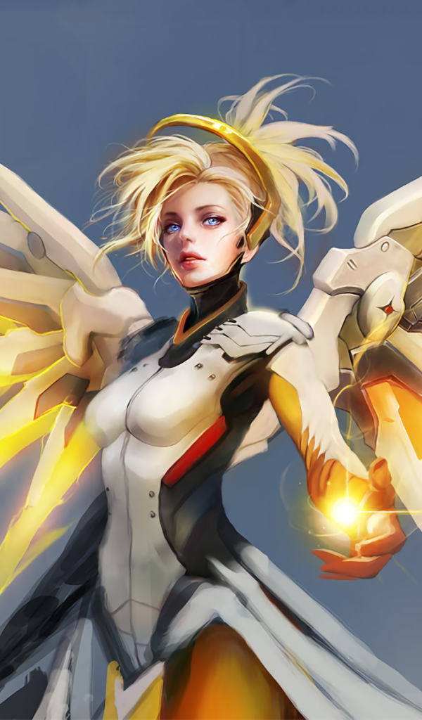 Мерси персонаж игры Overwatch 