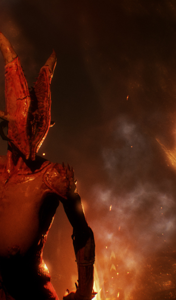 Красная богиня персонаж игры Agony 